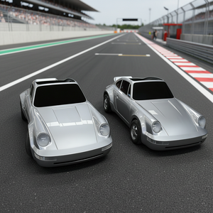 Go Kart Eléctrico Retro de 2 Plazas para Derrapes, Coche de Choque para Parques de Diversión Familiares y Centros de Ocio - Product Image 1