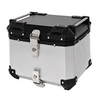 Nouvelle boîte arrière et latérale pour moto en alliage d'aluminium 30L/36L/45L/55L/65L, étanche