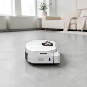 Aspiradora y fregadora robótica comercial todo en uno de bajo ruido (<60dB) para instalaciones industriales - compatible con control inteligente por aplicación. - Product Image 1