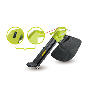 Hantechn 2 en 1 <span class=keywords><strong>aspirateur</strong></span> dépoussiéreur/souffleur Machine jardin feuille collecte déchiqueteuse soufflant nettoyant - Product Image 1