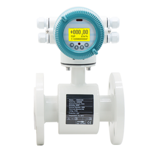 BTU IP67 HART เอาต์พุตแม่นยำสูงเครื่องวัดการไหลของของเหลวในพื้นที่ตัวแปรการเชื่อมต่อหน้าแปลนสแตนเลสดิจิตอลแม่เหล็ก - Product Image 1