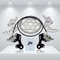 Kit de frein arrière Sur-Ron Ultra Bee Talaria X3 LBX, étriers hydrauliques en alliage d'aluminium CNC, amélioration des performances de la moto électrique tout-terrain