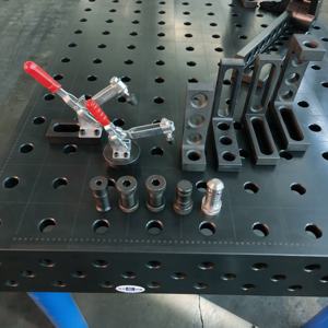 Penggaris Sudut Posisi Baru untuk Meja Las Besi Cor Berpori-Kompatibilitas Perlengkapan Fleksibel Garansi CE 1 Tahun - Product Image 6