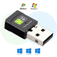 600M Bps inalámbrico portátil Mini Wlan adaptador inalámbrico USB 2,0 interfaz de banda Dual 2,4G 5G amplificador de señal adaptador WiFi gratuito