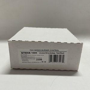 Base de Control de Quemador Honeywell 100% Nueva y Original Q7800A1005 - Product Image 1