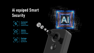 <span class=keywords><strong>Sonnette</strong></span> de porte vidéo à distance avec batterie au lithium, détection intelligente par IA, caméra de sécurité WIFI, <span class=keywords><strong>sonnette</strong></span> de porte audio, <span class=keywords><strong>sonnette</strong></span> de porte sans fil pour la maison - Product Image 4