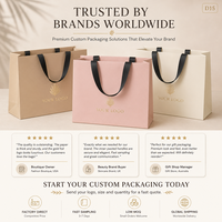 Sac en papier de luxe SHINY 300GSM résistant avec ruban haut de gamme pour emballage de bijoux haut de gamme