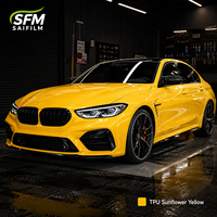 Película Protectora de Pintura (PPF) de TPU Nano con Capa Superior, Autoregenerable, Hidrofóbica, para Autos de Lujo, con Grosor de 7.5mil