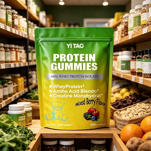 Gomitas de Proteína de Suero Aislada con Creatina y Aminoácidos, 120 Unidades, Apoyo para la Recuperación y Crecimiento Muscular Post-Entrenamiento - Product Image 5