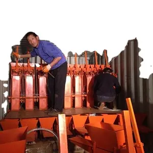 Shengya machine professionnelle de fabrication de blocs d'argile QMR2-40 moule à briques en terre machine à blocs Afrique