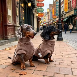 Vêtements de luxe simples et décontractés pour Teckel, sportifs, écologiques, en polaire pour bouledogues français, teckels, golden retrievers. - Product Image 2