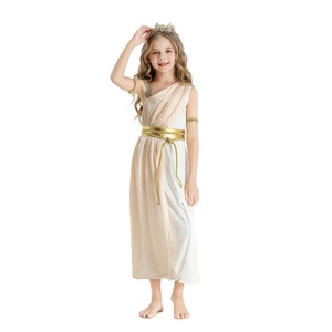 Disfraz de Diosa <span class=keywords><strong>Griega</strong></span> para Mujeres y Niñas, Vestido Toga Romana Antigua con Accesorios, Traje de Cosplay para Halloween - Product Image 5