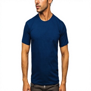 Camiseta de Manga Corta con Cuello Redondo para Hombre, Estilo Universitario 2025, Corte Regular, 100% Algodón, 220g, Tejido de Alta Calidad - Product Image 1