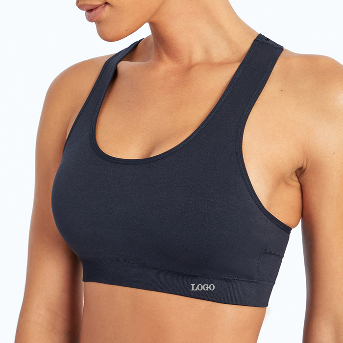 Custom Private Logo Printing Wholesale Workout Yoga Wear High Impact Sports Bra