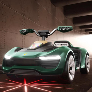 Auto Eléctrico para Niños de 4 Ruedas, Recargable, con Control Remoto, Vehículo a Batería para Niños de 2 a 4 Años, Unisex - Product Image 4