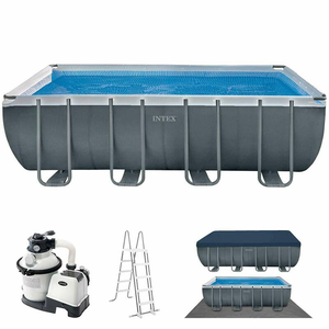สระว่ายน้ำ <span class=keywords><strong>INTEX</strong></span> เหนือพื้นดินขอบสระว่ายน้ำ18FT x 9FT x 52in 25356ขายส่ง - Product Image 4