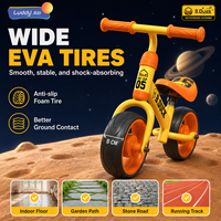Vélo d'équilibre pour enfants Luddy Wholesale OEM B.Duck, 2,7 kg, léger, sans pédales, vélo d'apprentissage pour tout-petits, pneu EVA de 6 cm de large, 2-6 ans