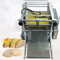 Petite machine commerciale automatique électrique pour la fabrication de tortillas et de wraps de maïs, pour le Mexique et l'Inde