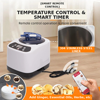 Tente de sauna vapeur portable pour 1 personne, pliable, sauna intérieur à domicile avec générateur de vapeur, chaise, télécommande, spa vapeur personnel