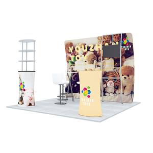 Conception libre, <span class=keywords><strong>dessin</strong></span> rapide, taille personnalisée, lumineux, construction rapide, installation en une seconde sur table, <span class=keywords><strong>cabine</strong></span> commerciale modulaire - Product Image 2