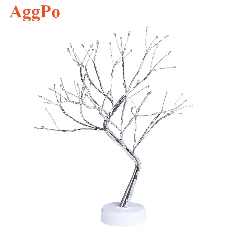 Firefly Fairy Tree Lamp with Remote - LED Lights Bonsai Tree Lamp Artificial Tree Lamp Decoration for Gift Home