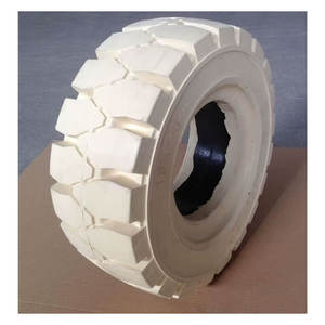 Neumático Sólido para Montacargas de Calidad Fabulosa, 18X7-8, Ruedas Todoterreno para Excavadoras Industriales Eléctricas y Diésel - Product Image 1