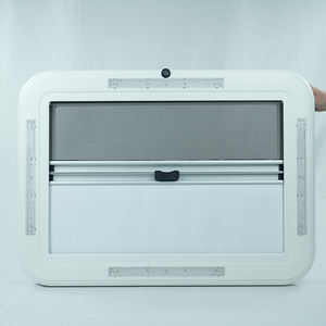 RV Skylight 500*500 MM Ventana de vidrio doble RV <span class=keywords><strong>Camper</strong></span> Techo Ventilación con luz LED RV <span class=keywords><strong>Camper</strong></span> Skylight - Product Image 4