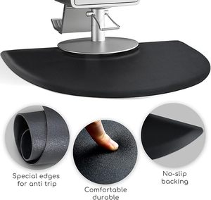 Kuaförler için Salon Matı 3'x5' Berber Dükkanı Yorgunluk Önleyici Salon Ayakta Durma Matı Saç Kesme Kuaförlük Ekipmanı - Product Image 2