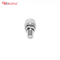Adaptateur de connecteur coaxial RF de type N mâle vers type F femelle pour câble coaxial, routeur, antenne TV