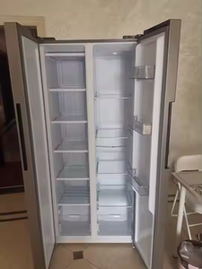 X 418L cửa đôi hộ gia đình tủ lạnh công suất lớn, tủ lạnh làm mát trực tiếp phiên bản Trung Quốc hàng tồn kho - Product Image 3