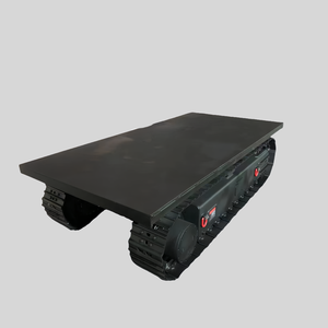 Người bán tốt nhất tải 5 tấn Kích thước tùy chỉnh <span class=keywords><strong>Crawler</strong></span> Chassis gắn động cơ thủy lực theo dõi khung gầm theo dõi tàu sân bay nền tảng - Product Image 4