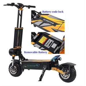 Trottinette Électrique Pliable GT-M2 (Stock UE/US) 60V40AH avec Batterie Amovible Longue Portée 120km, NFC Antivol et Siège - Product Image 3