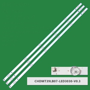 Rétroéclairage LED pour téléviseur HX-NO.633 pour CHDMT39LB07-LED3030-V0.3-20180314 740mm 6 LED 3 pièces/ensemble lentille carrée - Product Image 2