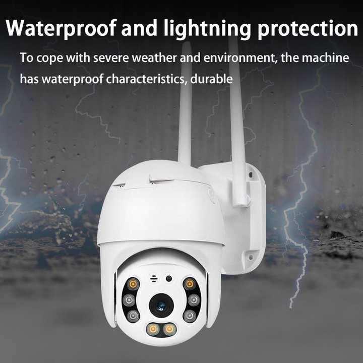 5MP 3MP V380 Pro Auto Tracking CCTV WIFI Camera Full Color Night Vision ...