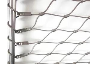 Filet en treillis métallique flexible en acier inoxydable / Filet de protection pour animaux / Filet pour oiseaux - Product Image 4