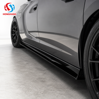 Faldones Laterales al por Mayor de Fábrica Honghang, Extensiones de Panel de Balancín Estilo SRT para Dodge Charger 2015 2016 2017 2018 2019 2020 2021