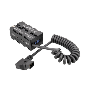 Cable de alimentación en espiral de batería simulada D-tap a 770 para Sony NP 1/, luz LED de alimentación de <span class=keywords><strong>Monitor</strong></span> <span class=keywords><strong>Atomos</strong></span> <span class=keywords><strong>Ninja</strong></span> DE LA NP-F970 - Product Image 1