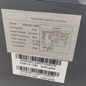 Lavadora Automática de Carga Superior de 12 kg, Portátil, de Carga Superior Automática, Operada en Inglés, Nueva Condición para el Hogar, Gran Capacidad - Product Image 6