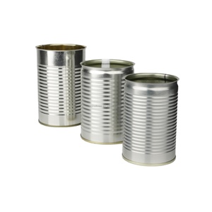 Conteneur rond personnalisé vide 150g 180g 400g boîtes <span class=keywords><strong>de</strong></span> conserve en gros avec EOE pour le poisson, sirop d'érable, grains <span class=keywords><strong>de</strong></span> café, graines, mise en conserve alimentaire - Product Image 4