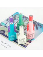 RTS 50 couleurs 10ml Vernis à ongles gel UV&LED de marque JR, flacon coloré, bonne qualité, ensemble de vernis à ongles gel sur mesure