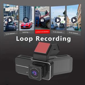 กล้องหน้ารถยนต์<span class=keywords><strong>4K</strong></span> + 2K Wi-Fi แบบ Dual Dash สำหรับรถยนต์หน้าจอขนาด3.39นิ้วฟังก์ชั่นบันทึกกลางคืนกล้องหน้าแผงหน้าปัดด้านหลัง - Product Image 3