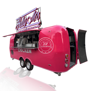 Remorque de nourriture OEM mobile en acier inoxydable 2025 personnalisée Remorque Café Food Truck avec équipement de cuisine complet à vendre - Product Image 1