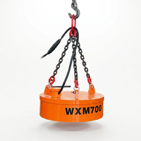 Imán para Chatarra WXEM800, el Más Vendido, para Excavadora con Potente Fuerza Electromagnética