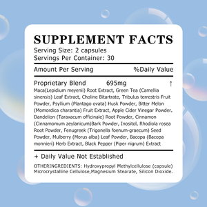 Cápsulas Avanzadas para el Apoyo Digestivo con Psyllium y Maca para un Intestino Saludable y Control de Peso, 60 Cápsulas Vegetarianas - Product Image 2