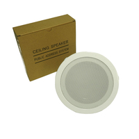 OBT-810 lévitation milieu de gamme 10W 70V ignifugé PA plafond haut-parleur coque métallique matériau 8Ohm pour système de sonorisation Studio