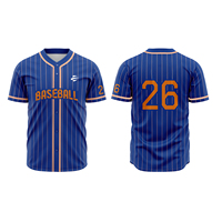 Camiseta de entrenamiento de béisbol unisex, diseño libre, secado rápido, camiseta de béisbol de alta calidad