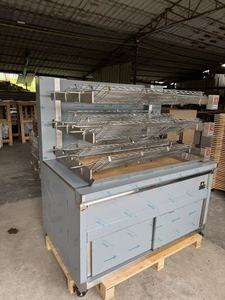 Machine à rôtir le poulet au <span class=keywords><strong>charbon</strong></span> de bois de grande capacité pour restaurant commercial - Product Image 5