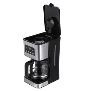 Manufacturer Wholesale Drip Coffee Machine Semi-automatic Table Steam Coffee Machine For Office Home