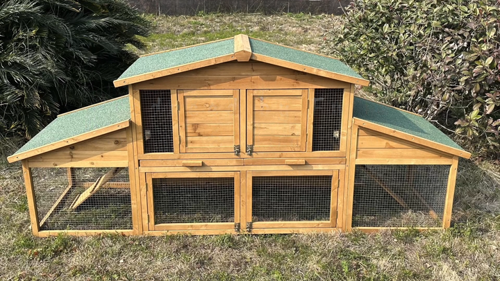 SDR014 Wooden Rabbit House Commercial Rabbit Cages Animal Cages ...