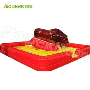 Offre Spéciale : Machine de Combat de Taureau Gonflable Personnalisée pour Parc d'Attractions avec Taureau de Rodeo et Matelas Gonflable à Vendre - Product Image 2